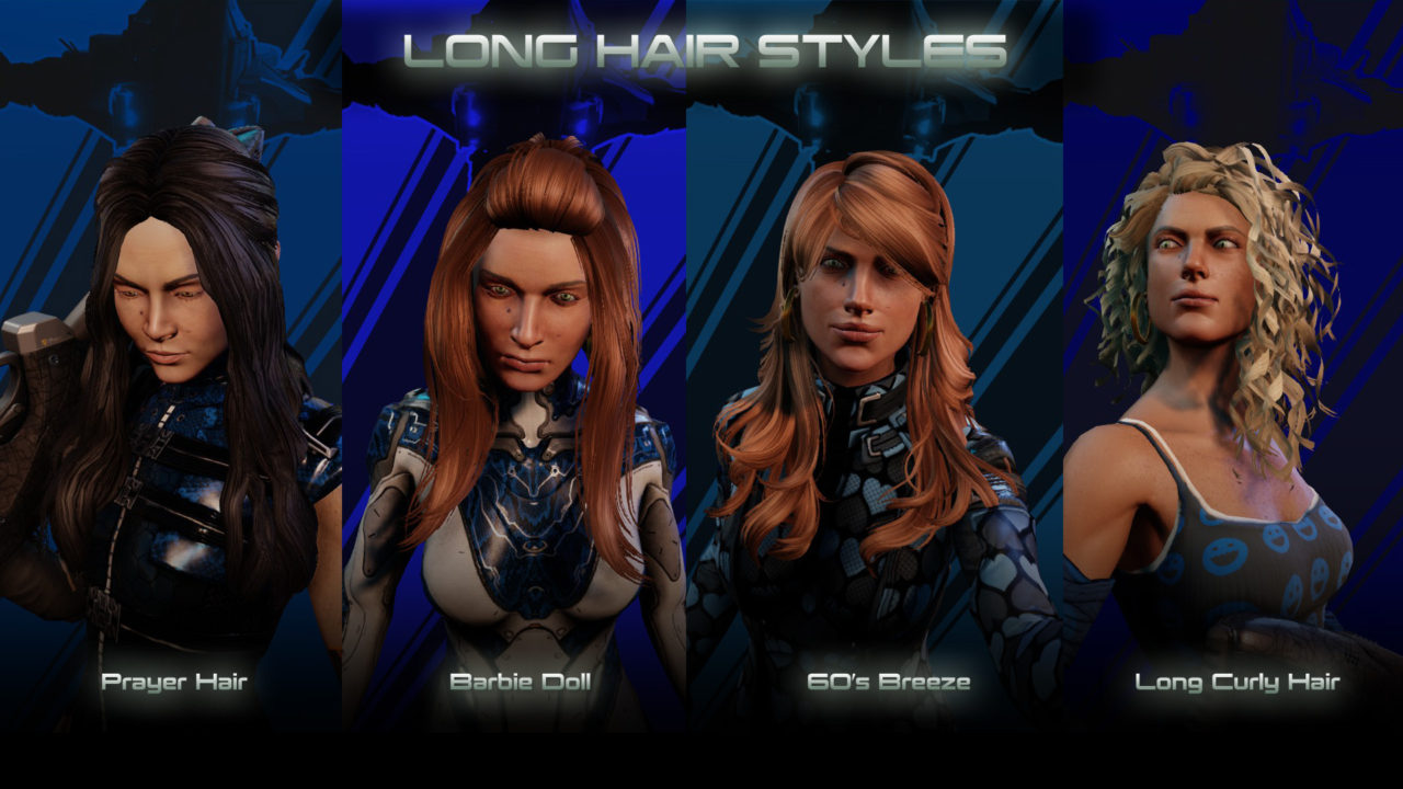мод WOTC Female Hair Pack для XCOM 2