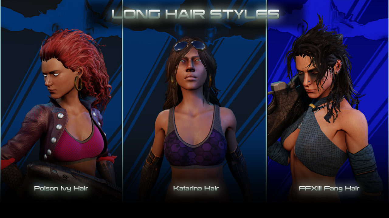 мод WOTC Female Hair Pack для XCOM 2