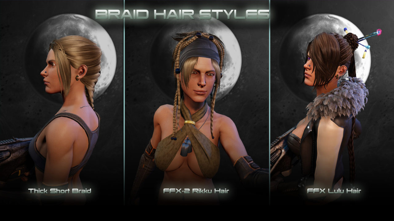 мод WOTC Female Hair Pack для XCOM 2