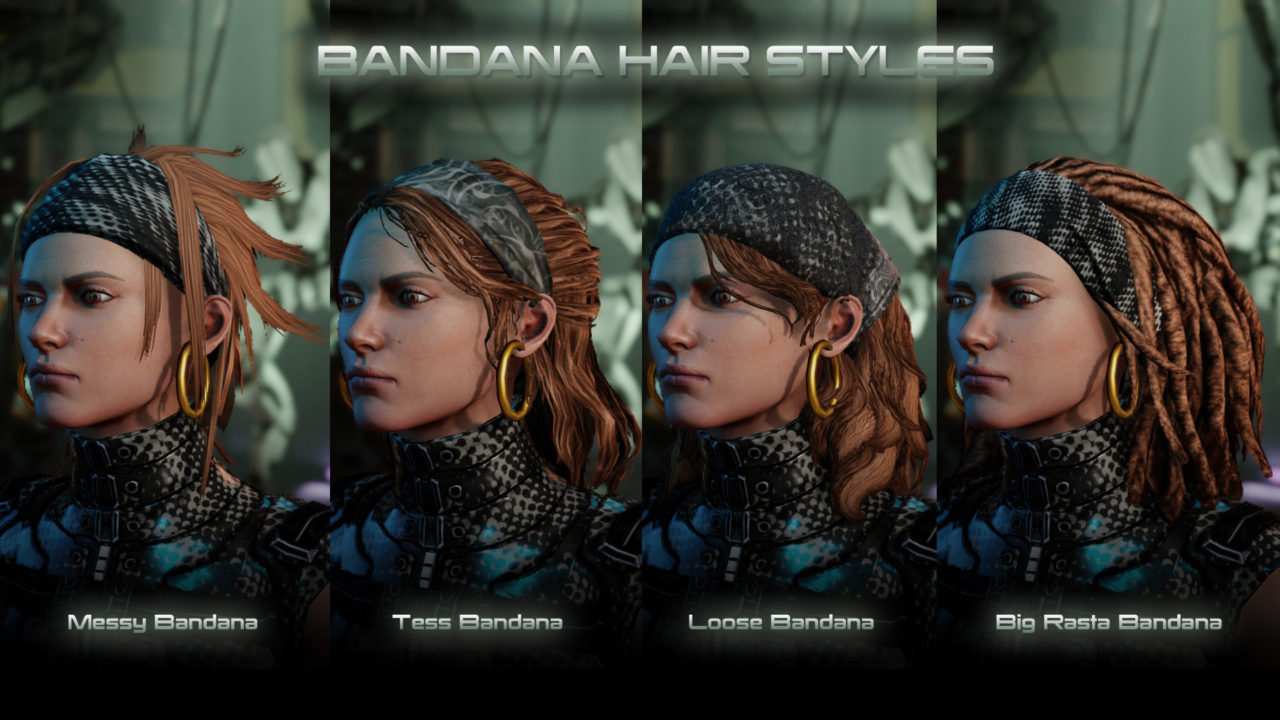 мод WOTC Female Hair Pack для XCOM 2