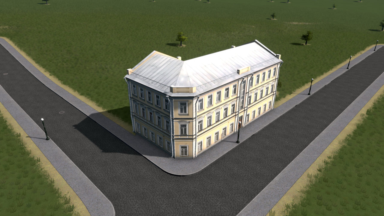 Скачать мод здания Большая Полянка для Cities Skylines