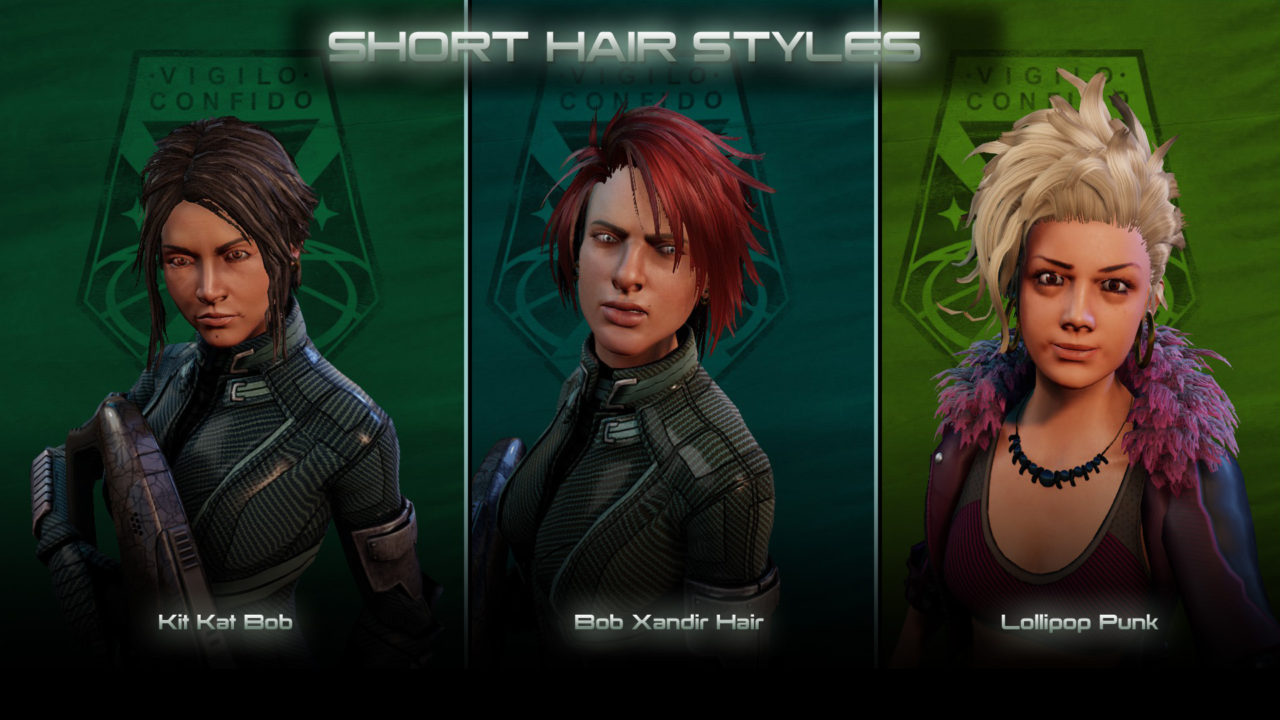 мод WOTC Female Hair Pack для XCOM 2