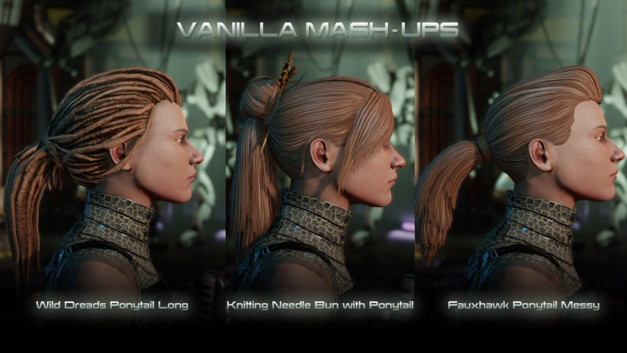 мод WOTC Female Hair Pack для XCOM 2