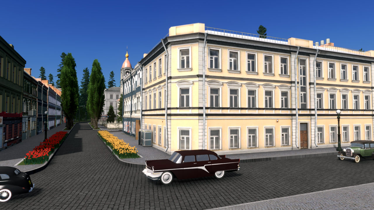 Скачать мод здания Большая Полянка для Cities Skylines
