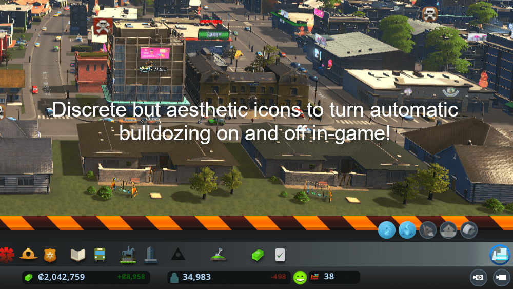 Bulldoze It! CITIES SKYLINES