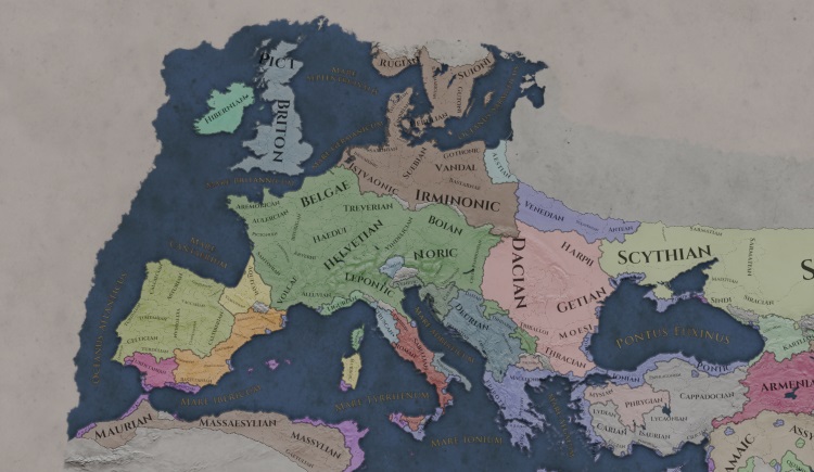 Мод Overhaul Project Mod - историческая точность для Imperator Rome