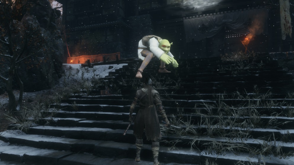 Мод Shrek The Ogre для Sekiro: Shadows Die Twice