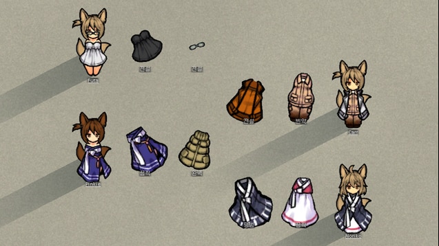 Мод расы Kurin - Трех Хвостый лис для RimWorld