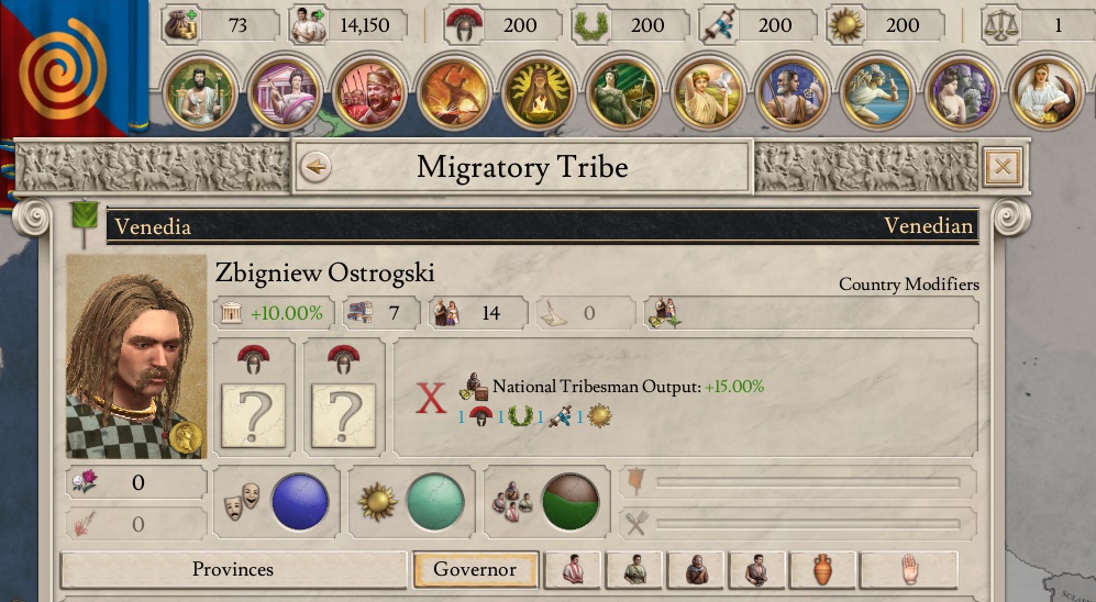 Мод Overhaul Project Mod - историческая точность для Imperator Rome