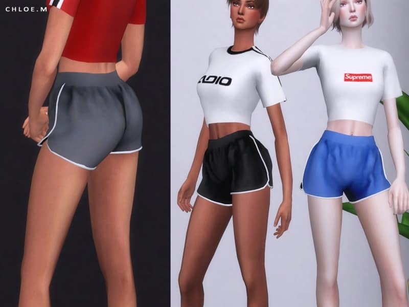 ChloeM-Sports Shorts